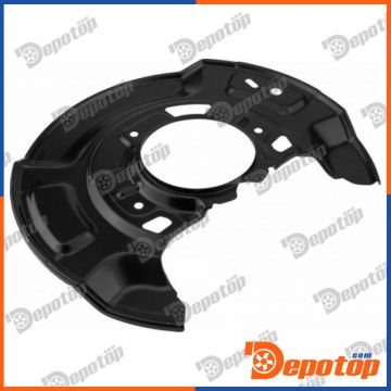 Déflecteur, disque de frein avant gauche pour TOYOTA | HTO-TY-046, 185860